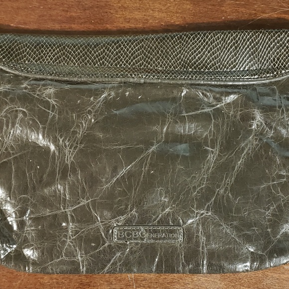 BCBGenerations Large Black Clutch - Picture 2 of 7